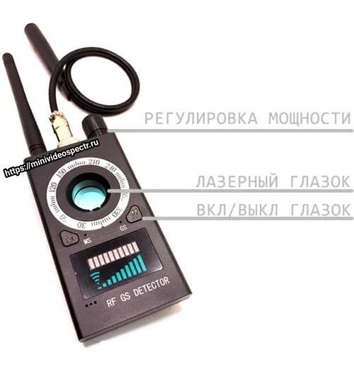 Поисковик скрытых видеокамер Поисковик жучков