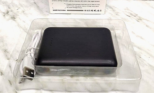 Аккумулятор 10000 мАч Внешний аккумулятор