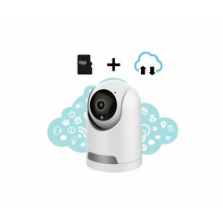 Комнатная поворотная камера с объективом крупным планом