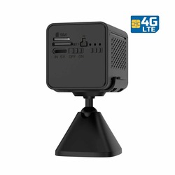 Миниатюрная 4G IP-камера с SIM-картой и записью 2K