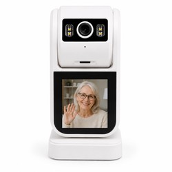 Поворотная Wi-Fi IP-камера с экраном и видеозвонком