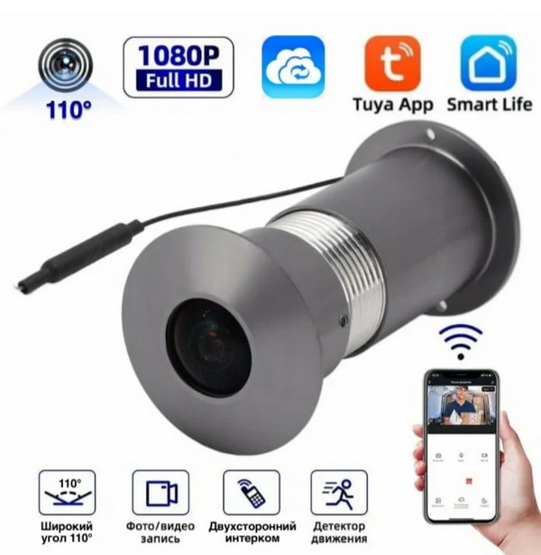 Видеоглазок для входной двери 