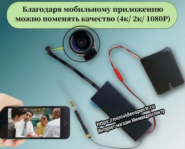 Микрокамера для удаленного контроля 