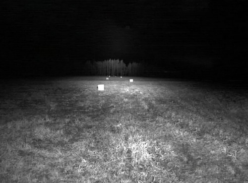 Пример освещения прожектором Прожектор