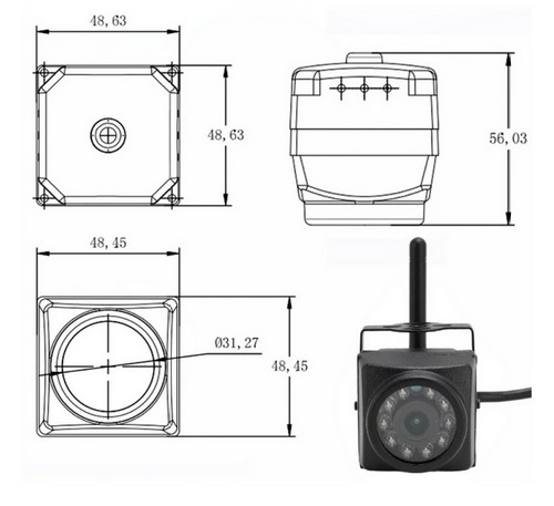Миниатюрная видеокамера 